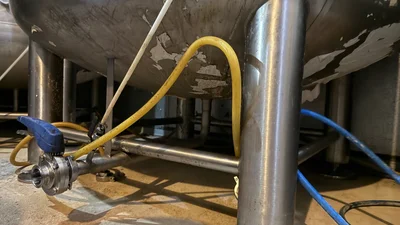 NSI 30 BBL (930 Gallon) Non-Jacketed Serving Tank