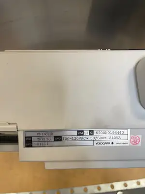 Used YokoGawa YokoGawa YPR120 Plotters/Recorders South Carolina US | Palmetto Automation #1161494