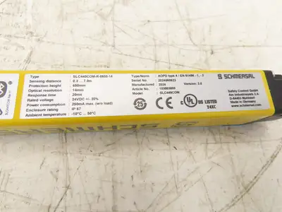 Schmersal SLC440COM-R-0650-14 Safety Light Curtain Transmitter & Receiver Set