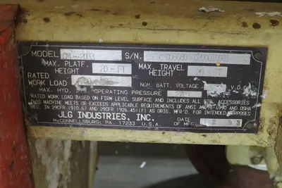 USED JLG CM-2033
