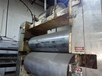 54" Wide Welex Sheet Stack, 18" x 24" x 24" Diameter Rolls