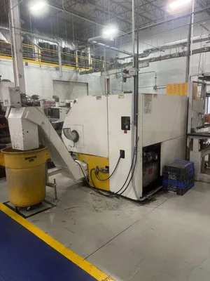 2000 OKUMA CROWN L1420 CNC Spiral Milling Lathe | Midstate Machinery (4)