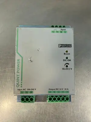 Phoenix Contact Quint-PS/1AC/24DC/20 2866776 Power Supp. 24V 20A (4.5.1)