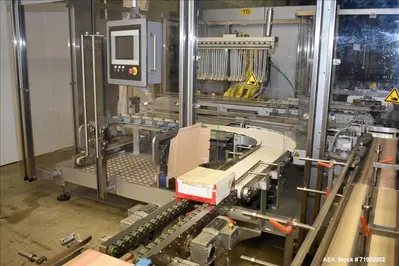 Used BOSCH TTF Cartoner Trisealer - Triseal Carton Former Illinois US | Aaron Equipment #86999