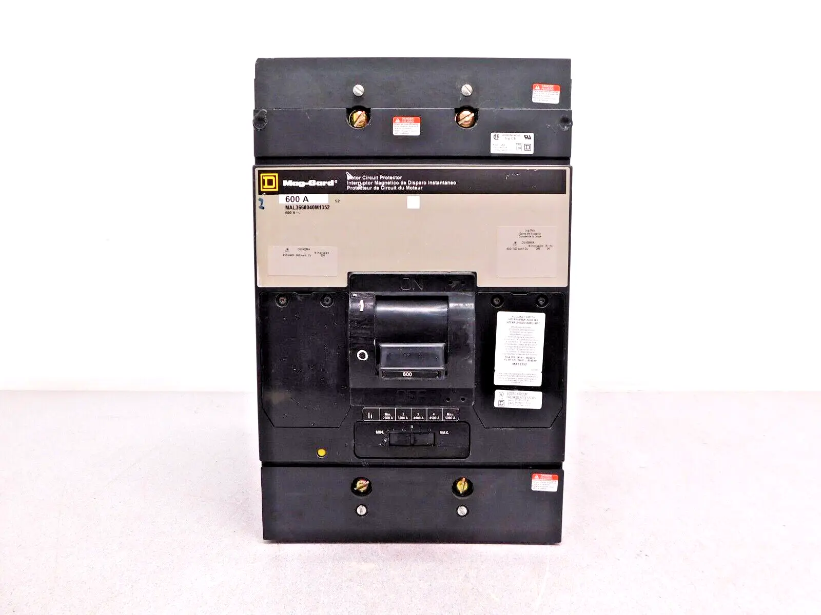 Used Square D MAL3660040M1352 Circuit Breakers Ohio US | Equipment Recovery Corp. #1331089