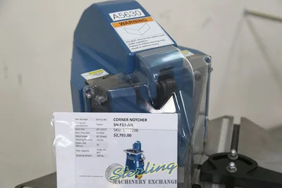 New | in-Stock BAILEIGH SN-F11-AN Notching Machines California US | Sterling Machinery Exchange #1465631