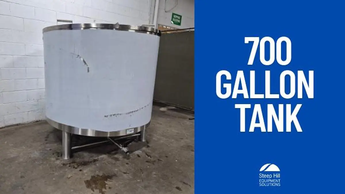 700 Gallon Processing Tank