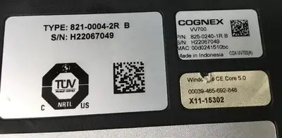 USED COGNEX 821-0004-2R B