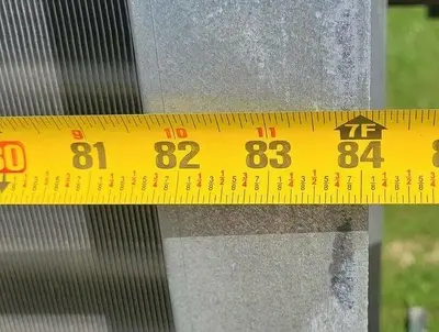 USED SUPER RADIATOR COIL 54'' X 80'' -03R-0.625/144