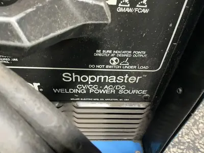 Used MILLER SHOPMASTER 300 AC/DC Arc Welders Ohio US | HGR 24 #1411953