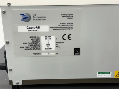 Used Thermo Scientific 4111MAT , 063-1G1A Cappers - Pluggers - Fitments Missouri US | BioLabTek #1262933