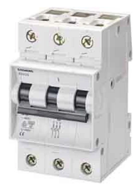 Siemens 5SX2306-7 5SX2 5SX Miniature Circuit Breaker, 3 Pole, 6 Amp Rat, C Curve [New]