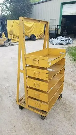 Used UNBRANDED ROLLING STOAGE SHELVES Racks/Shelving Wisconsin US | Lemke Machinery Sales #309632