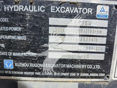 USED 2020 XCMG XE210U