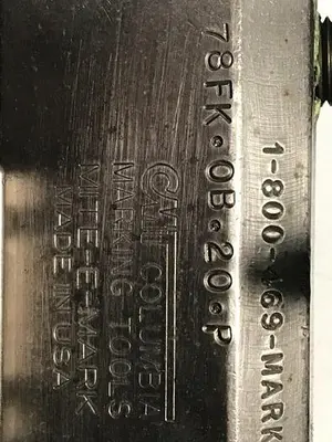 USED COLUMBIA MARKING TOOLS 78FK.0B.20.P