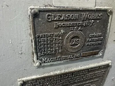 GLEASON 16 BEVEL GEAR GENERATORS SPIRAL | Piselli Enterprises (9)