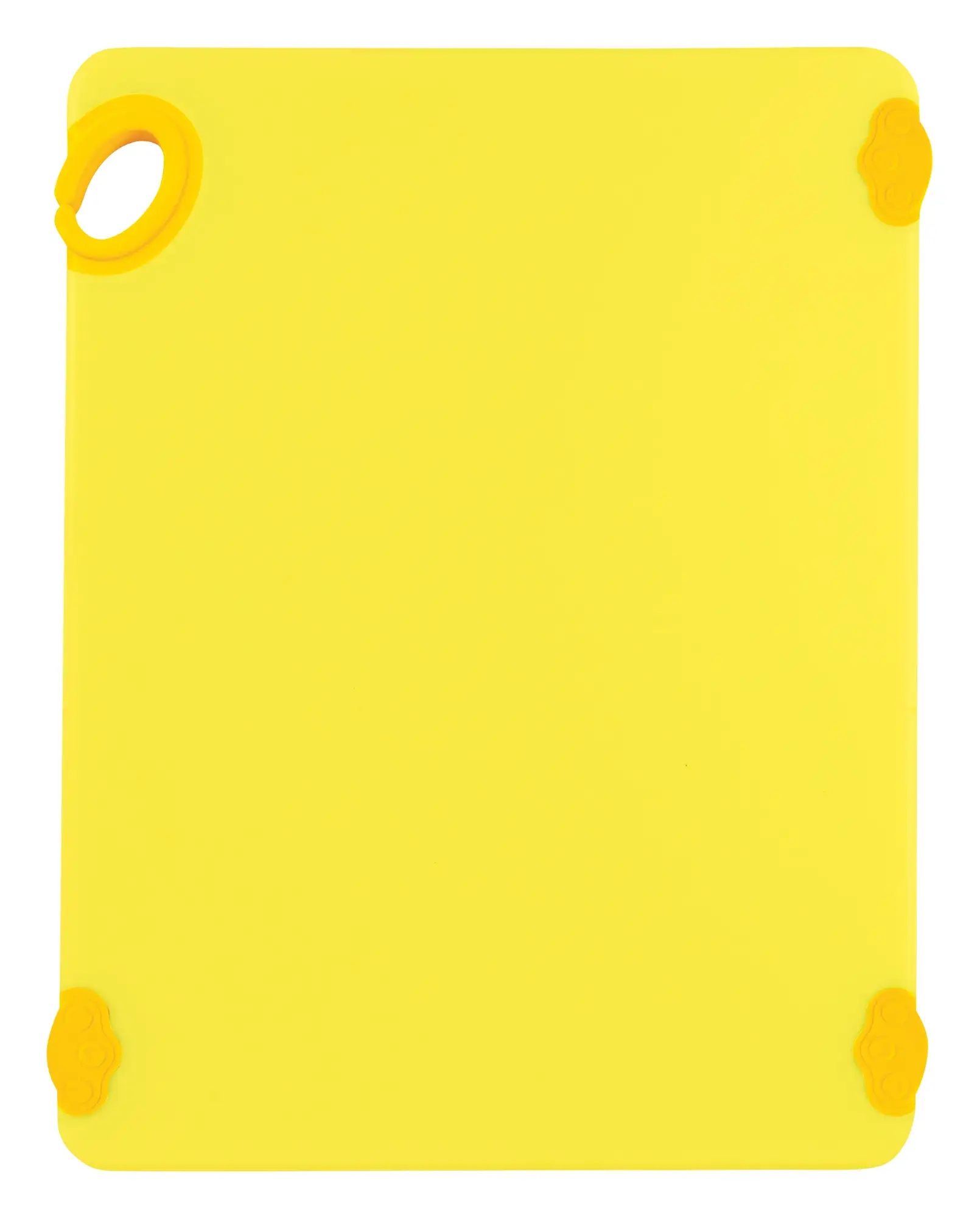 Cutting Board with Hook, 15" x 20" x 1/2", FULL COLOR Yellow (6 Each)