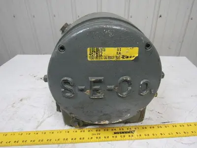 Stock Equipment Company RH 20:1 Volumetric Coal Feeder Gear Reducer Drive