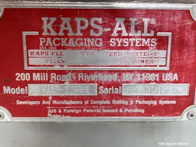 Used KAPSALL VOL-32-8X Piston Fillers Illinois US | Aaron Equipment #1303761