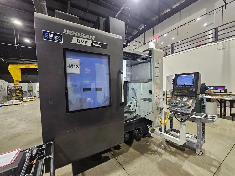 Used 2020 DOOSAN DVF6500 Vertical Machining Centers (5-Axis or More) US | AMS Automation, Inc #666751