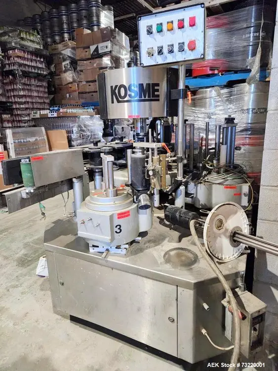 Used KOSME EXTRA FIX 4T S3E3 Labelers Illinois US | Aaron Equipment #87162