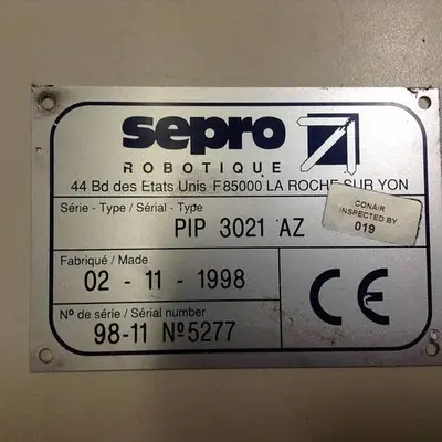 Used SEPRO ROBOTIQUE BASE070 Robot Parts Michigan US | Ideal Machinery #1250199
