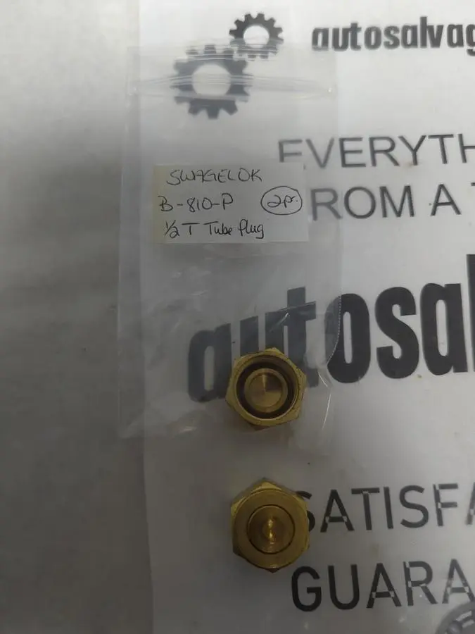 New | in-Stock SWAGELOK B-810-P Misc Electrical & Power Parts Ohio US | Surplus Asset Holdings #1245321