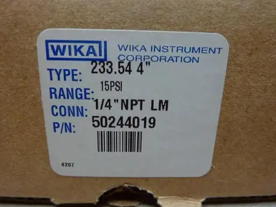 NEW WIKA 50244019
