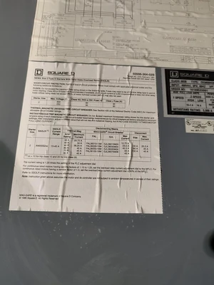 Used Square D CEQ6594C07X Starters Kentucky US | Edwards Industrial Repair #1259517