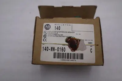 NEW Allen-Bradley 140-MN-0160 SERIES C CIRCUIT BREAKER STOCK H742A