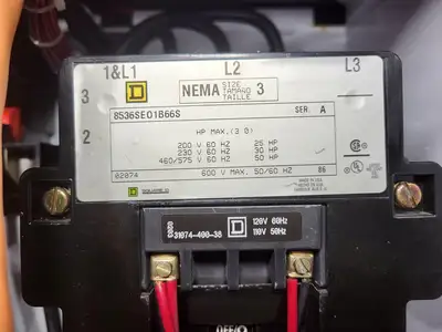 USED SQUARE D MODEL 6