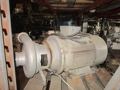Pump, Centrif., 32 HP, S/st, 4-1/2" In, 24.5 kW #S737283