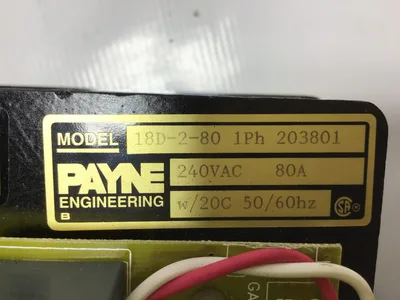 Rayne Engineering 18D-2-80 1Ph 203801 240VAC 80A Power Control