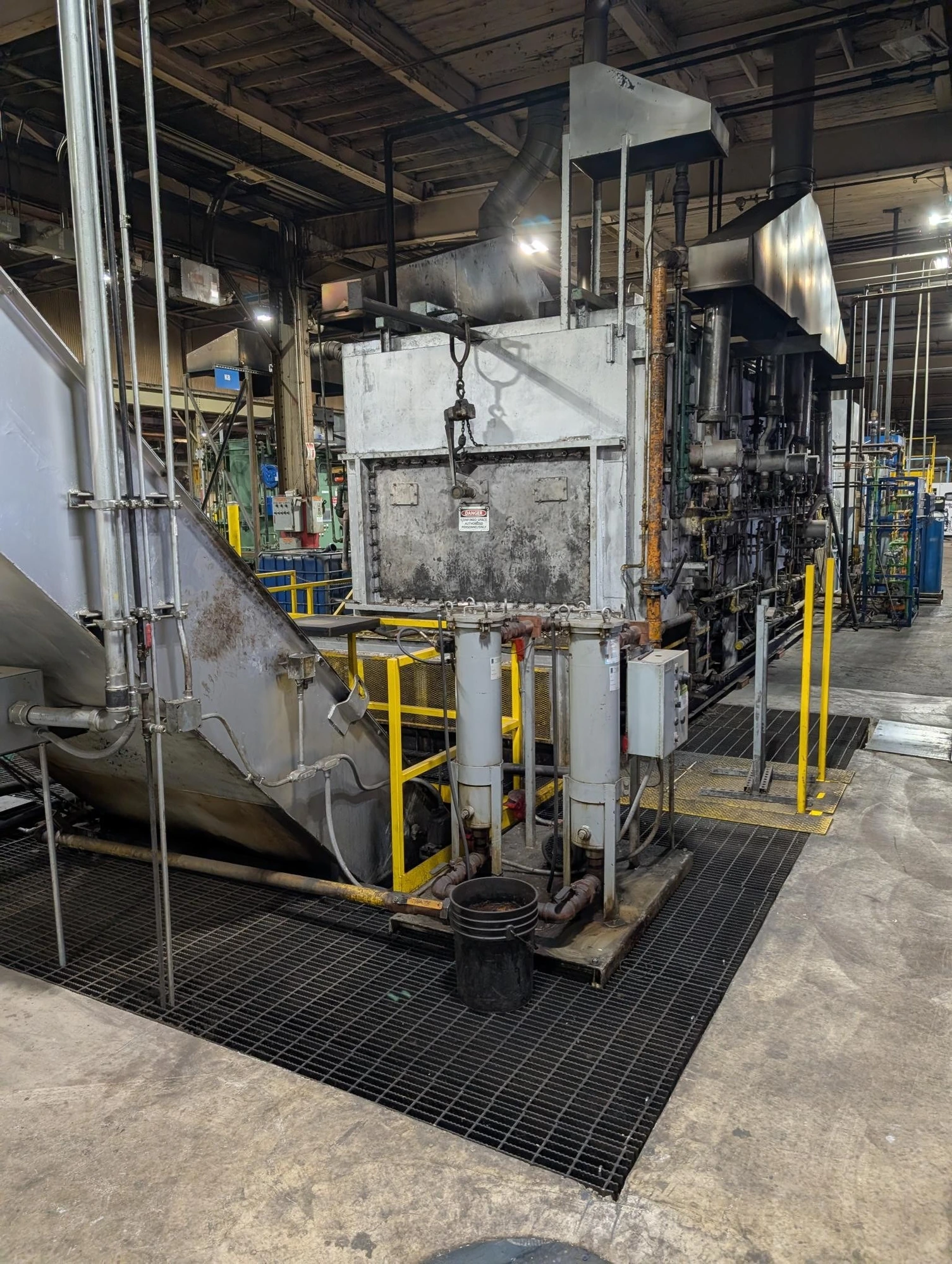 Item# C419 2,000 Pound/Hour AFC-Holcroft Mesh Belt Furnace Line