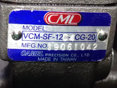USED CAMEL PRECISION CO VCMSF12C4CG20