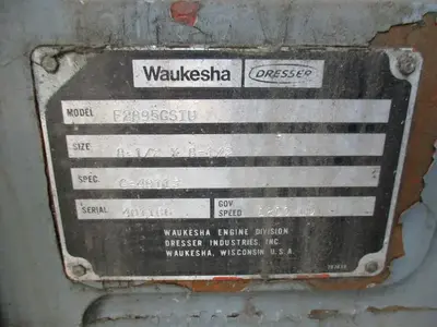 USED WAUKESHA F2895GSIU