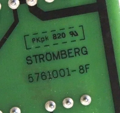 NEW STROMBERG 5761001-8F PC BOARD 57610018F