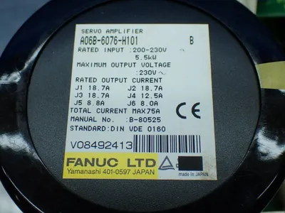 USED FANUC A06B6076H701