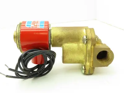 Honeywell Skinner 4LF2HB4127 Lancer Solenoid Valve 2-Way NC 120V 125PSI 1/2" NPT
