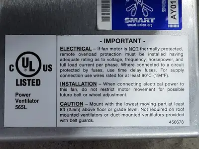 New | in-Stock GREENHECK GB-220HP-20-X Parts (Hydraulics and Pneumatics) British Columbia CA | Lenmark #271208