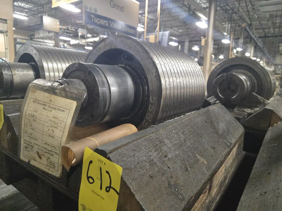 (1) OD Grind Drum Spindle