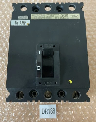 Used Square D FAL36015 Circuit Breakers Indiana US | J&J Industrial Supply #1079278