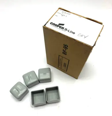 New | in-Stock Cooper B-Line Gray Plastic End Cap Construction Equipment Parts Michigan US | Maverick Industrial Sales #1400709