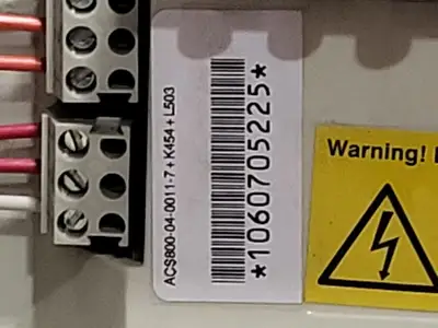 USED ABB ACS800-04-0011-7+K454+L503