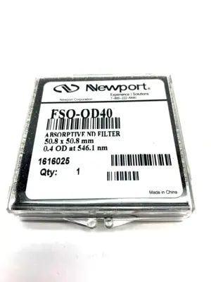 Newport FSQ-OD40 Absorptive Neutral Density Filter 50.8 x 50.8mm - New