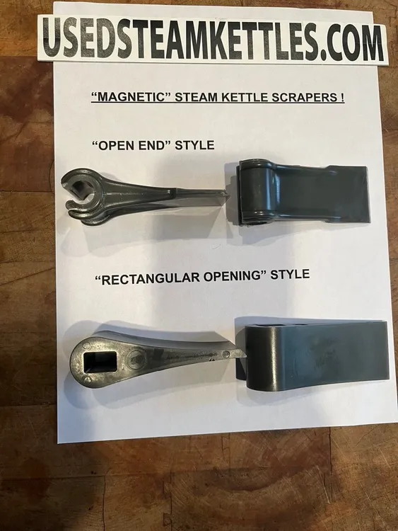 New | in-Stock 2025 AMERISCRAPE SCRAPERS Kettle Scrapers New York US | America's Steam Kettle Headquarters #135473