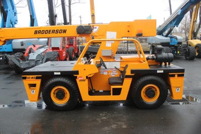 Used 2015 BRODERSON IC80-3J Rough Terrain Cranes Pennsylvania US | National Lift Equipment #1382423