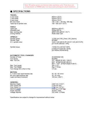 HYUNDAI WIA KF6500 5A 5-Axis Machining Centers | Hillary Machinery LLC (3)