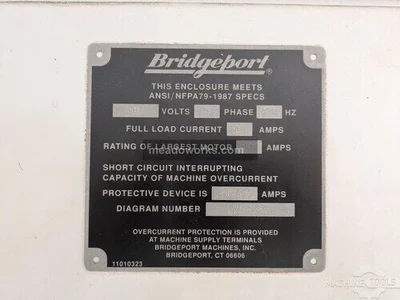 Used BRIDGEPORT TORQ CUT TC4 Vertical Machining Centers Illinois US | Meadoworks #1492083