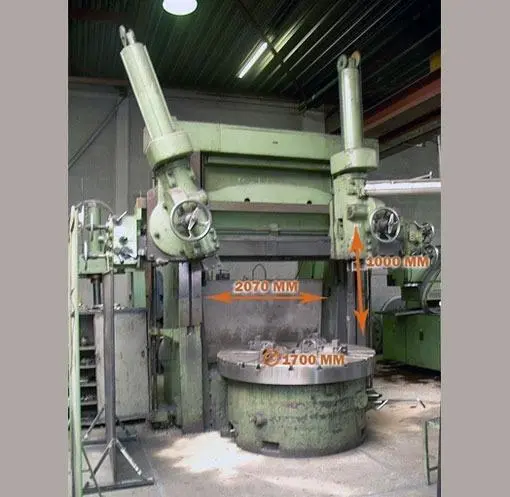 Used SCHIESS Ø 2070 X H 1330 MM Vertical Boring Mills (incld VTL) BE | Apt International N.V #361783